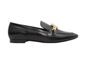 Black Louis Vuitton Upper Case Loafers Size 40