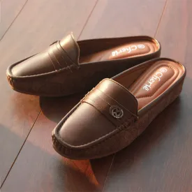 Brown Mules for women