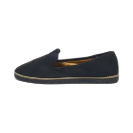 Cliffs Slip Ons Leather Black Colour For Women