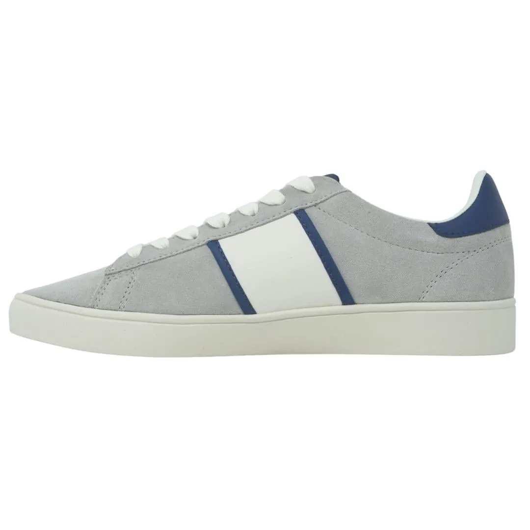 Fred Perry Spencer Suede Tipping Mens Grey Trainers