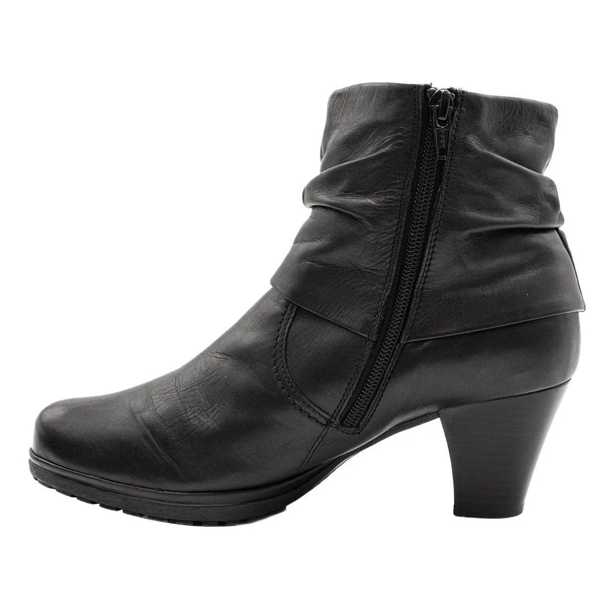 Gabor Brignall Ankle Boots Leather Black Colour For Women