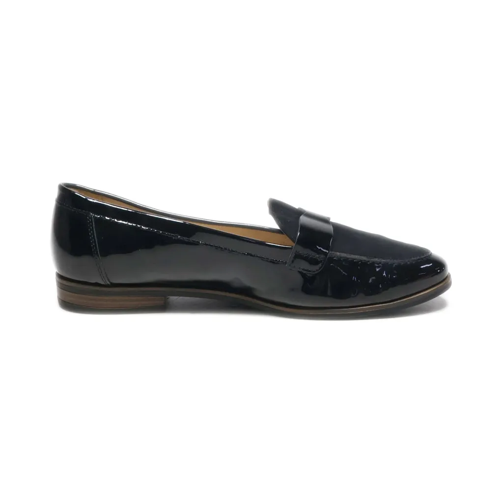 Graceland Loafers Leather Black Colour For Women