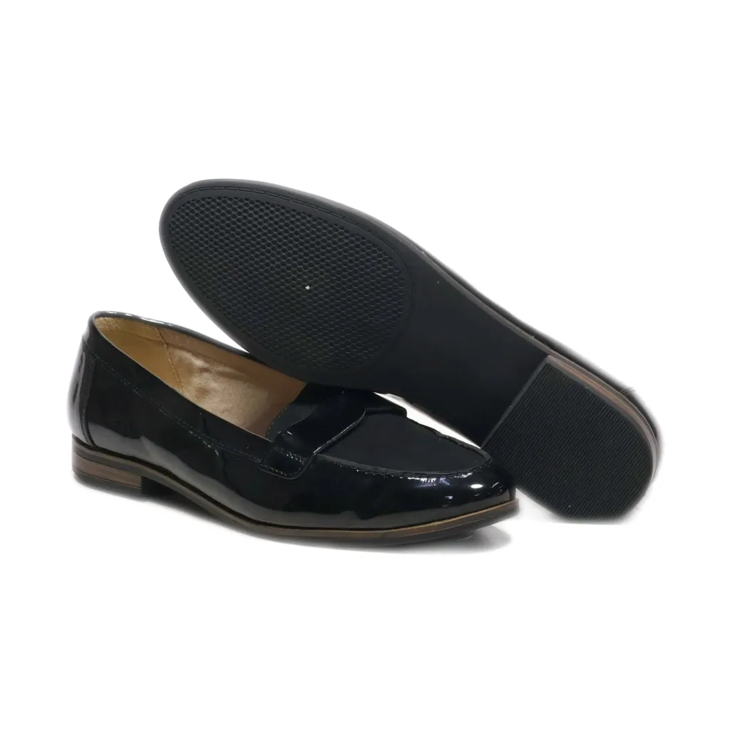 Graceland Loafers Leather Black Colour For Women