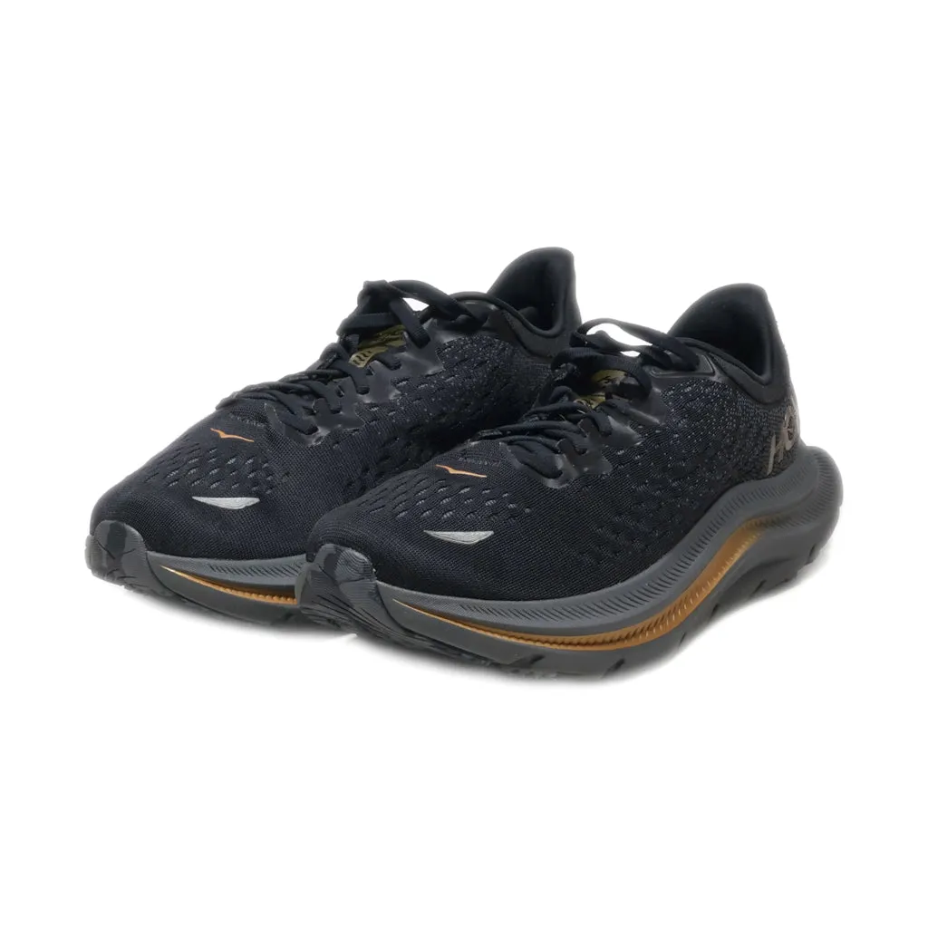 Hoka Kawana Sport Shoes Fabric Black Colour For Men