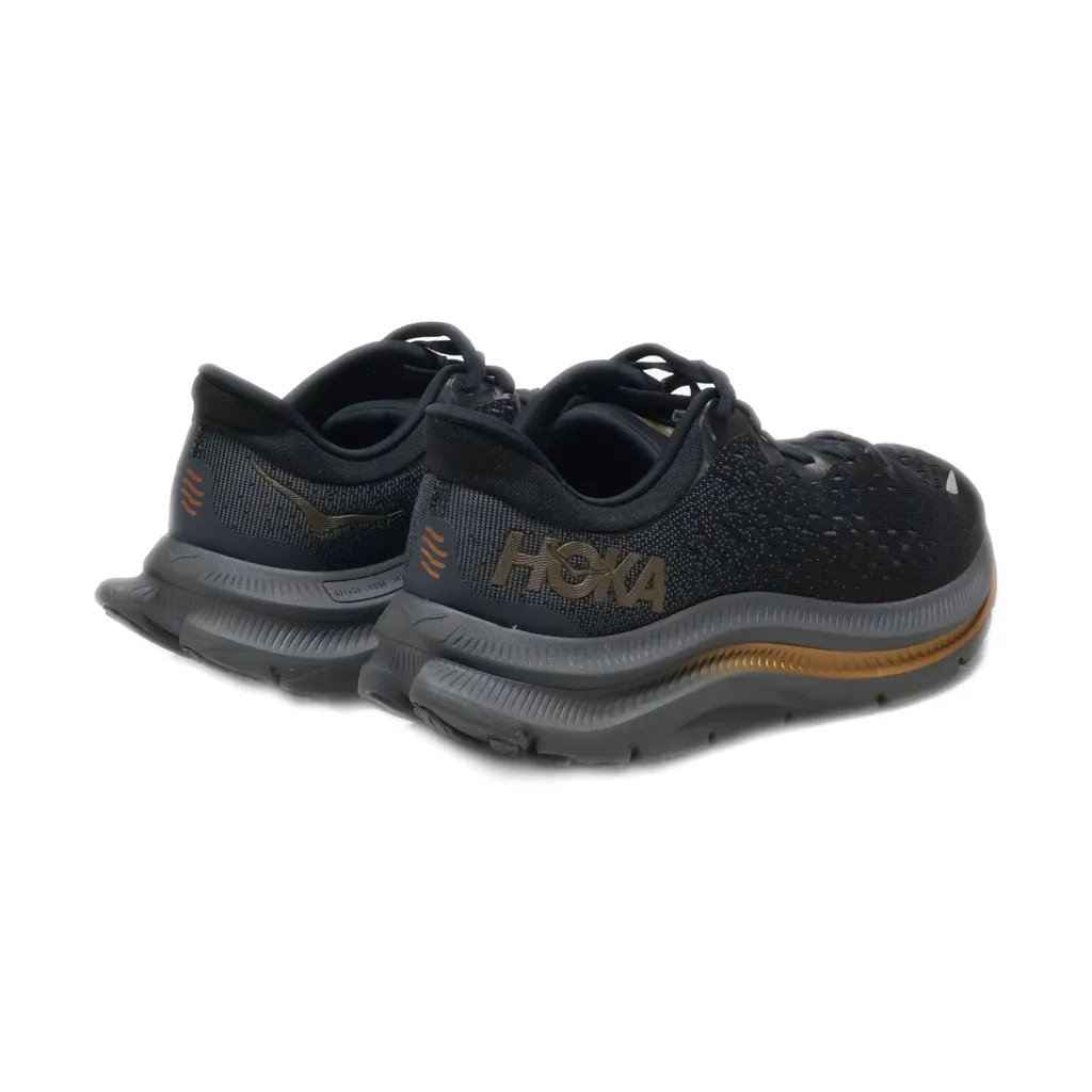 Hoka Kawana Sport Shoes Fabric Black Colour For Men