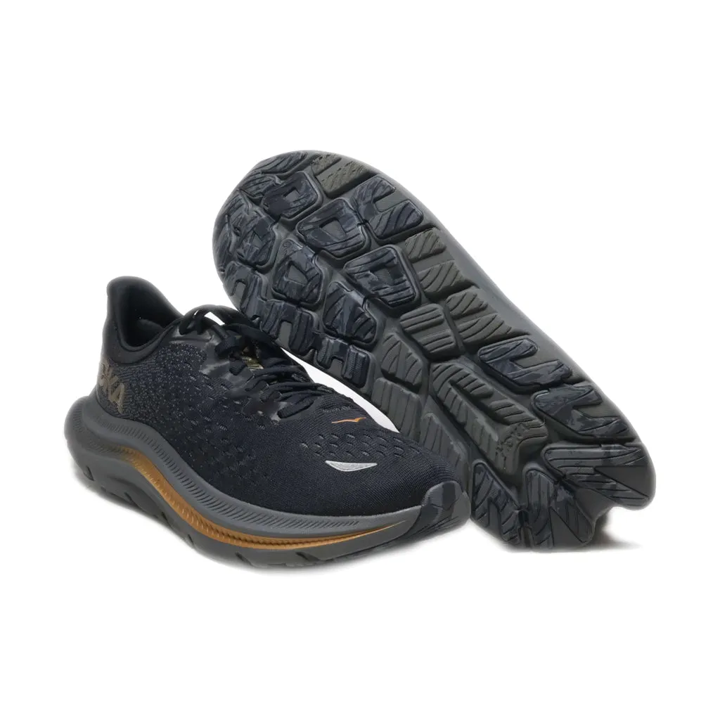 Hoka Kawana Sport Shoes Fabric Black Colour For Men