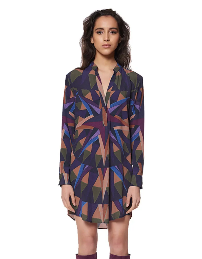 Mara Hoffman Compass Shirt Dress