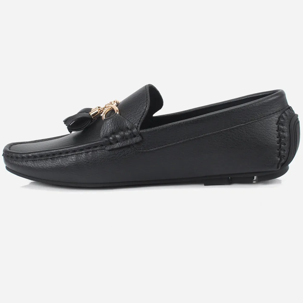 Mens "MURPHY" Comfortable Slip-Ons Moccasins