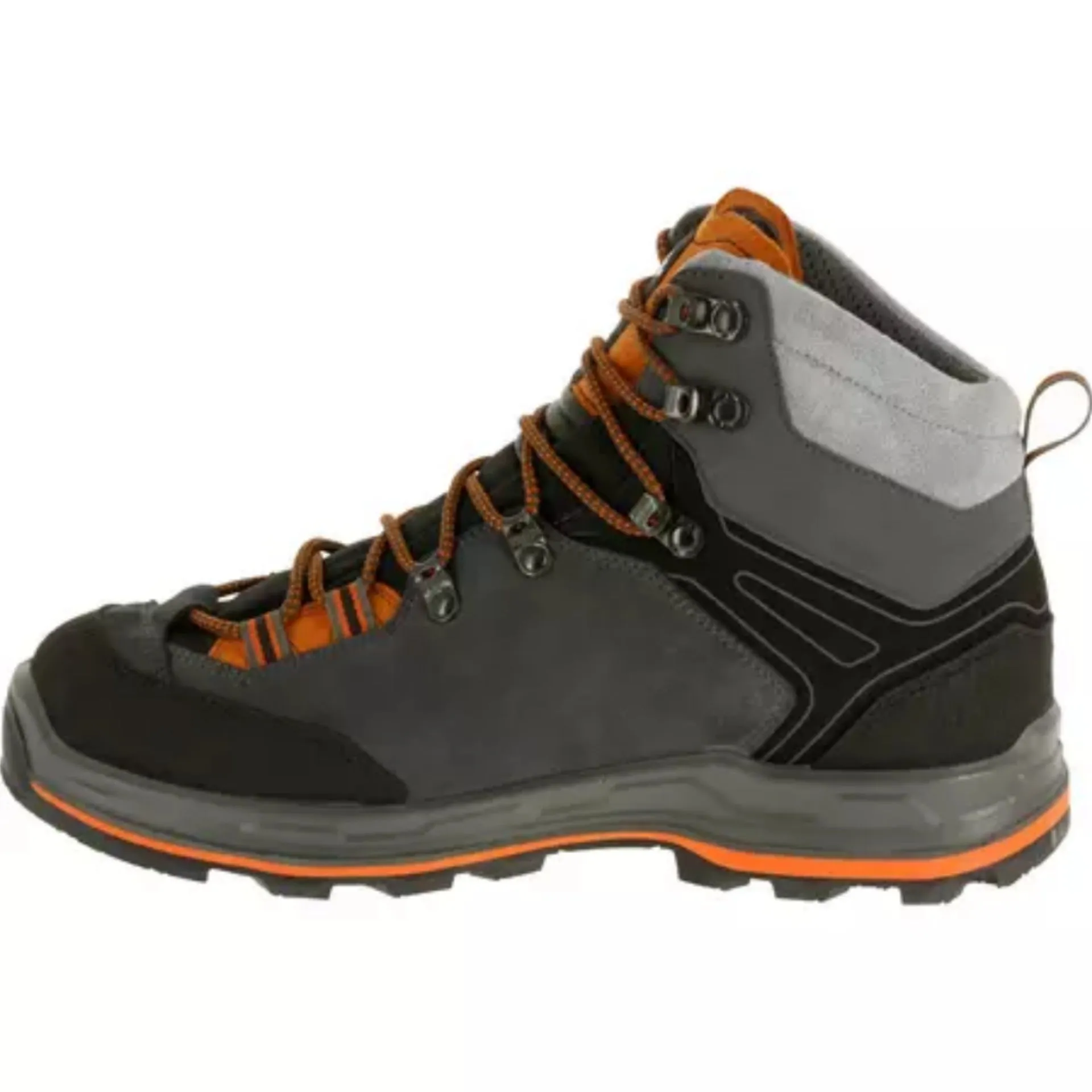 Men's Waterproof Trekking Boots - TREKKING 100 Grey