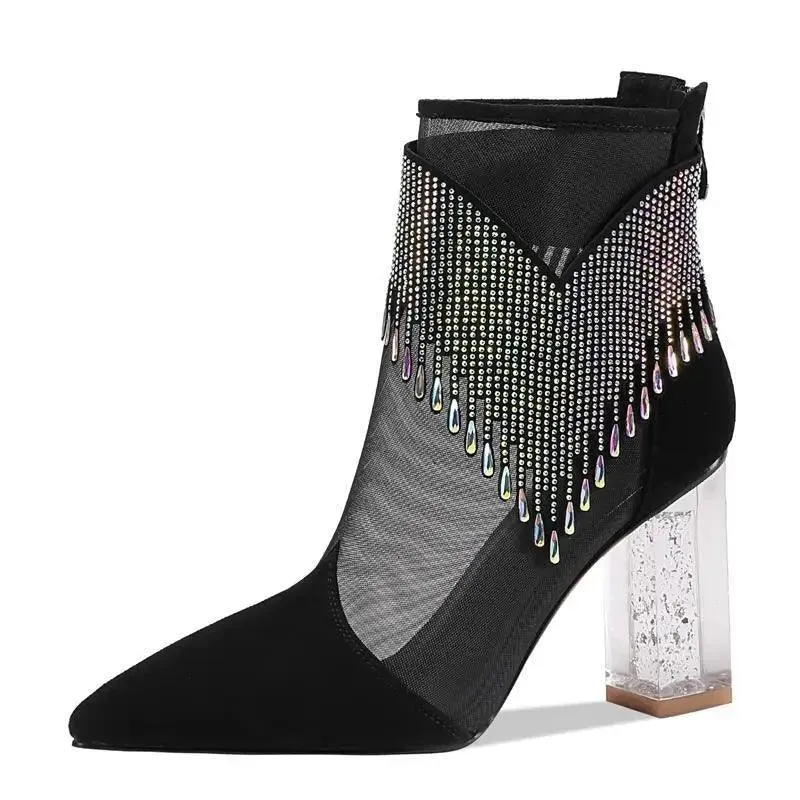 Mesh Sandals Boots Women