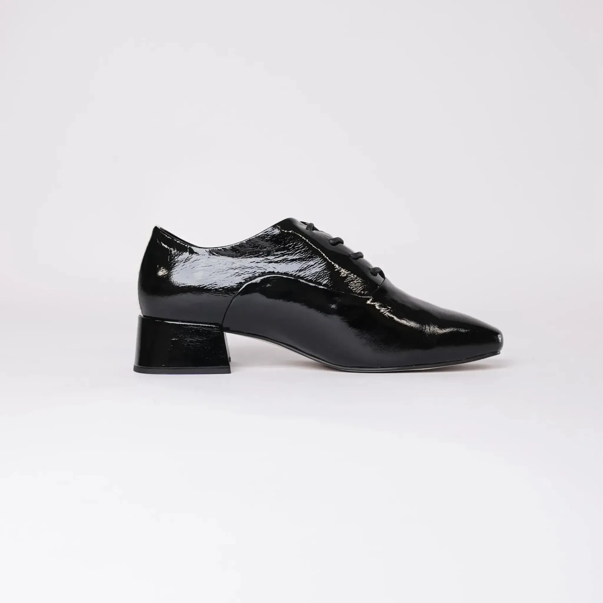 Radin Black Patent Leather Loafers