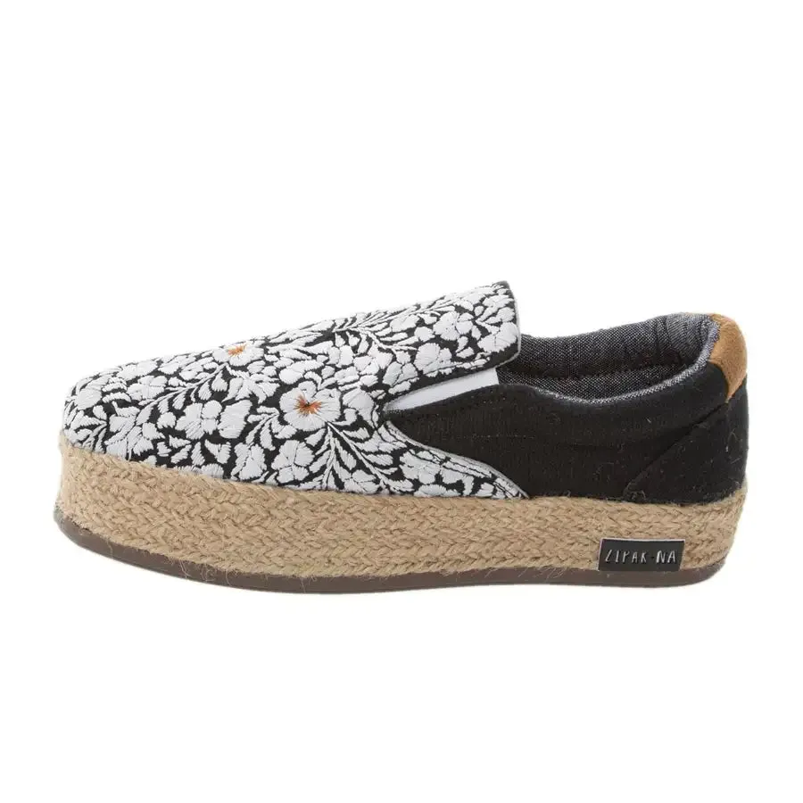 San Antonino Silver Floral Embroidery Platform Espadrille