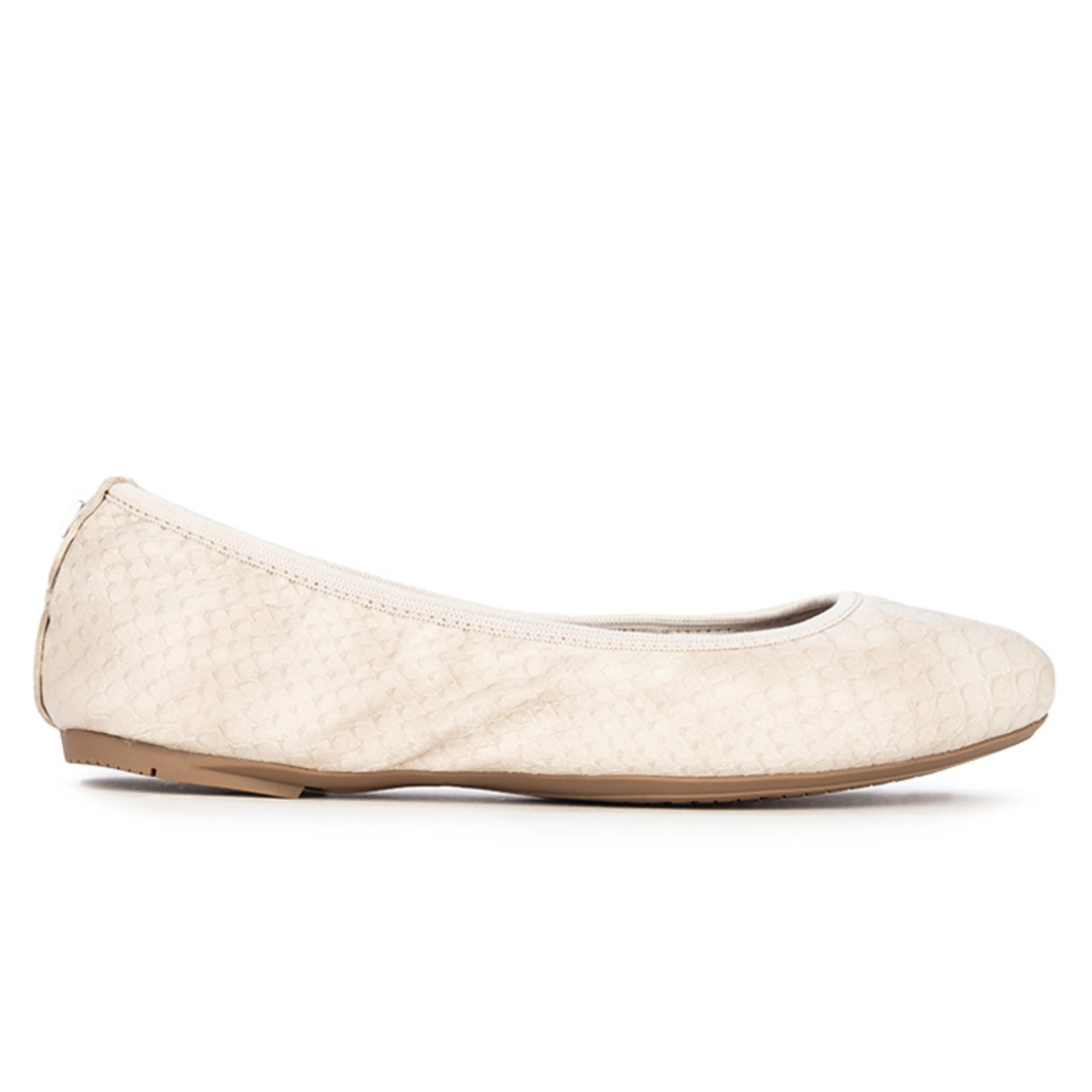 SOPHIA Ballet Flat Shoes - Natural Scales