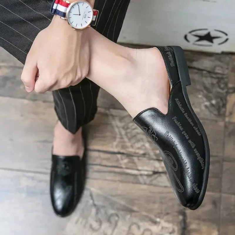 The Napul - Italian Style  Mules for men /Backless/Loafers half shoes