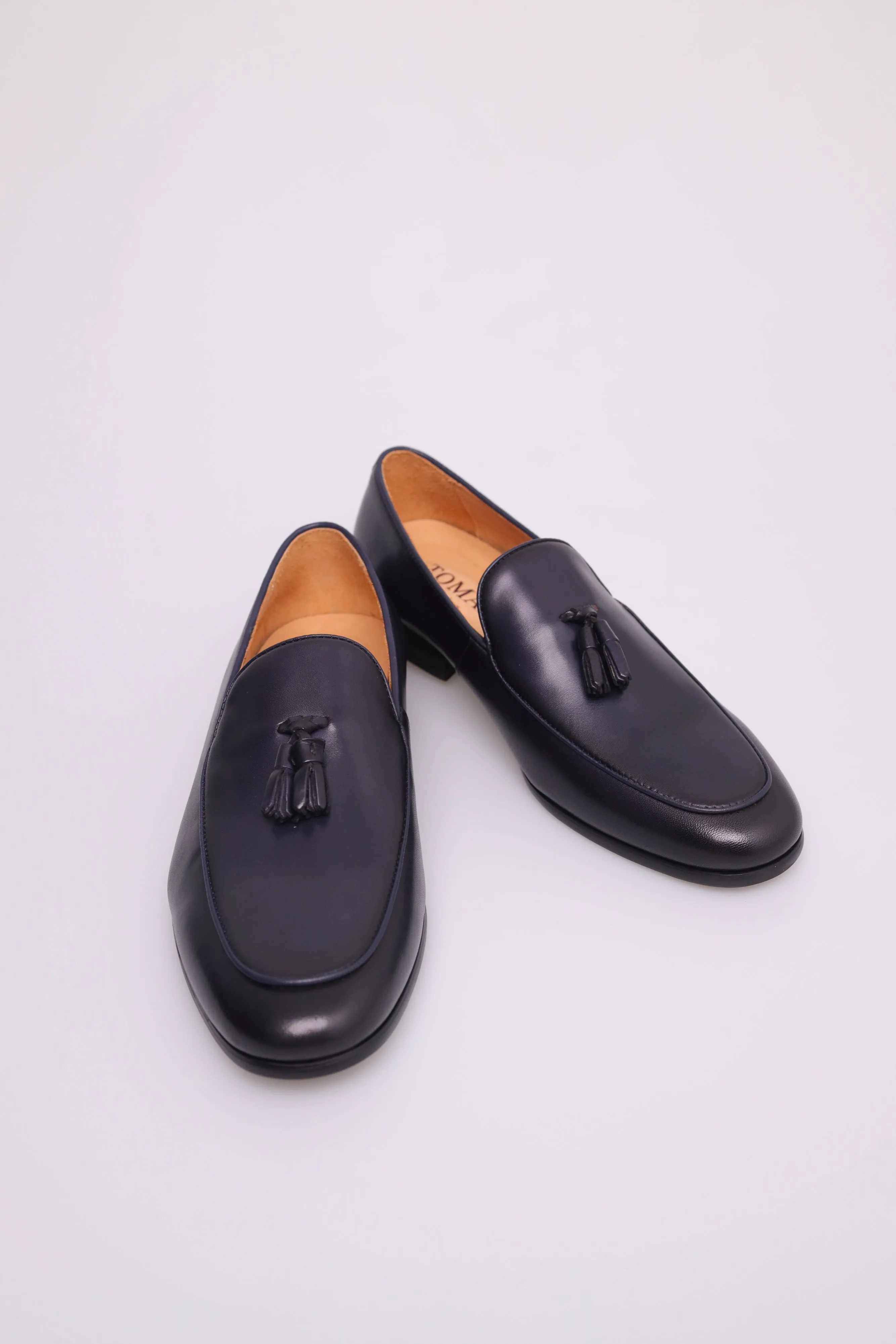 Tomaz F353 Men's Tassel Loafer (Navy)