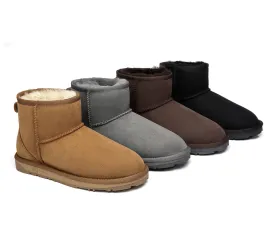 UGG Boots Sheepskin Wool Water Resistant Mini Classic Boots