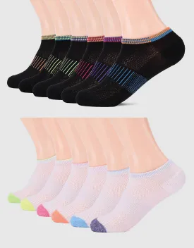 Womens No-Show Athletic Sport Socks 12 Pack